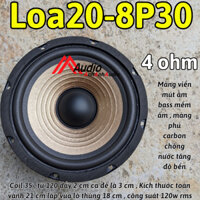 Loa bass 20 màng carbon từ 120*20 coil 35 trở kháng 4 ohm giá 01 cái