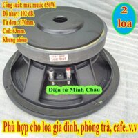 LOA BASS 25 NECXO TỪ 170 COIL 63 CAO CẤP - GIÁ 1 LOA