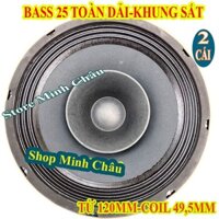 LOA BASS 25 TOÀN DẢI COIL 50 CAO CẤP - LOA TOÀN DẢI - GIÁ 1 CẶP