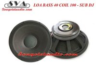LOA BASS 40 COIL 100 TỪ 220 DJ - CHUYÊN SUB - CẶP (hết hàng)