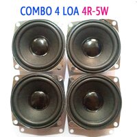 Loa Bass vi tính 5W 4R Combo 4 loa