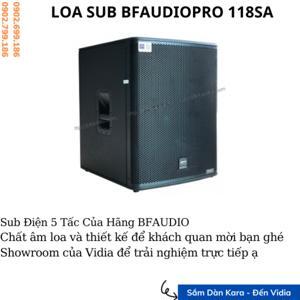 Loa BFaudio Pro 118SA Sub điện 5 tấc