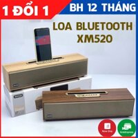 Loa Blueetooth Bass Mạnh Pin Trâu XM520 - Loa Bluetooth Vỏ Gỗ XM520 Giá Tốt Bảo Hành 12 Tháng