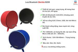 Loa Bluetooh Bamba B200