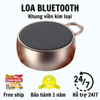 Loa bluetool mini vỏ kim loại. Âm pass căng mạnh.