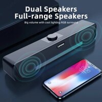 Loa Bluetooth 5.0 LENOVO TS33-B Kết Nối Bluetooth Hoặc Có Dây Cho TV, Máy Tính, Laptop, Chính Hãng 100%, Bảo Hành 6 Thán