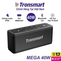 Loa Bluetooth 5.0 Tronsmart Element Mega | Công suất 40W | Chống Nước IPX5 | Nghe Nhạc Lên Tới 15h - Chính Hãng