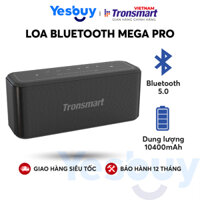 Loa Bluetooth 5.0 Tronsmart Element Mega Pro Công suất 60W Hỗ trợ TWS và NFC ghép đôi 2 loa - Hàng chính hãng