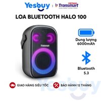 Loa Bluetooth 5.3 Karaoke mini di động TRONSMART HALO 100 SPEAKER – Đèn RGB ấn tượng - Chế độ âm thanh nổi