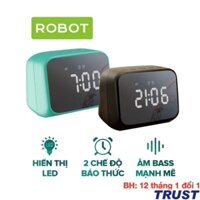 Loa Bluetooth 5.3 ROBOT RB170 Màn Hình LED Kiêm Đồng Hồ Báo Thức
