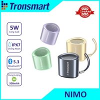 Loa Bluetooth 5.3 Tronsmart Nimo Mini,  Chống Nước IPX7, Công Suất 5W, Gọn Nhẹ Tiện Dụng Thời Gian Chơi Lên Đến 12 Giờ