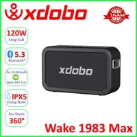 Loa Bluetooth 5.3 Xdobo Wake 1983 Max 120W Loa Bass Trầm Ấm, Mid Treb Sáng, Âm Thanh Trong Chi Tiết, Loa 2 Mặt Âm Thanh