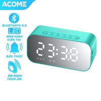 Loa Bluetooth ACOME A5 5W Màn Hình LED Đồng Hồ Báo Thức - Hỗ Trợ Thẻ Nhớ & Nghe FM