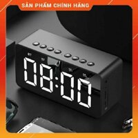 Loa bluetooth AMOI G5 nghe đài FM kiêm đồng hồ báo thức đèn ngủ màn hình soi gương