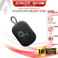Loa Bluetooth Anker Soundcore Select 4 Go, Công suất 5W, sử dụng lên đến 20H, chống nước IP67