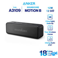 Loa Bluetooth Anker SoundCore Motion B - A3109011 Đen - Hàng Chính Hãng