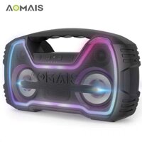 Loa bluetooth AOMAIS U-GO F5mini Pro đèn RGB, hàng xuất khẩu chất âm hay pin trâu.BH 3 tháng