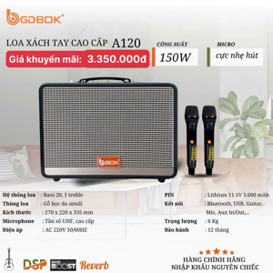 Loa bluetooth BOK A120