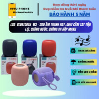 Loa Bluetooth Cầm Tay Mini WSTER WS-309, Nghe Nhạc Hay, Chống Va Đập Chống Nước Cao, Pin 1000 mAh, Quai Cầm Tay Tiện Lợi