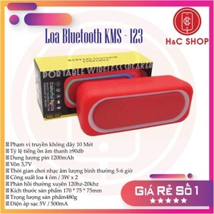 Loa Bluetooth cao cấp KMS123