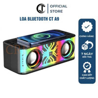 Loa Bluetooth CT A9, sạc không dây LED Loa Bluetooth, Công Suất Lớn, Thiết Kế Độc Đáo, Âm Thanh Cực Đỉnh