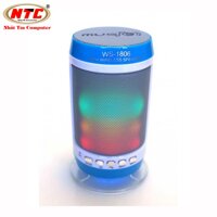 Loa bluetooth đa năng Wster WS-1806 có Led (Xanh)