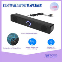 Loa Bluetooth dài E350TS cho máy tính xách tay, loa có dây USB, soundbar, subwoofer