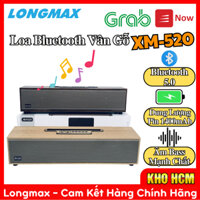 Loa Bluetooth Để Bàn XM 520, Bass Mạnh, Bluetooth 5.0, Có Vỏ Gỗ Sang Trọng Phù Hợp Với Mọi Vị Trí, Bảo Hành 12 Tháng