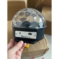 Loa bluetooth đèn led, quả cầu xoay 7 màu, loa vũ trường cảm ứng đèn theo nhạc, nguồn 220v