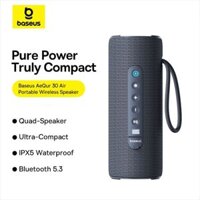 Loa Bluetooth di động ngoài trời OS-Baseus AeQur 30 Air Portable Wireless Speaker, chống nước