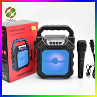 Loa Bluetooth Di động với Micro - Phát nhạc từ USB, thẻ nhớ, kết nối Bluetooth