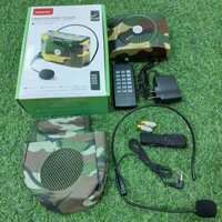 Loa bluetooth điều khiển từ xa WS 898 kèm thẻ nhớ 4G và file tiếng