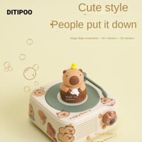 Loa Bluetooth DITIPOO, Máy ghi âm Mini âm thanh nổi nhỏ Kapi Bara, Bluetooth dễ thương Âm thanh nổi DIY Máy ghi âm bằng giọng nói Bảng ghi âm để bàn