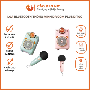 Loa Bluetooth Divoom DiToo-Plus 10W