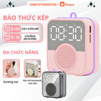 Loa Bluetooth Đồng Hồ Đa Chức Năng, Báo Thức, Nghe Nhạc, Đồng Hồ LED Kèm Loa Không Dây Đồng Hồ LED