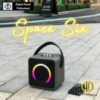 Loa Bluetooth DSP Space 6 Super Bass Led RGB, TWS