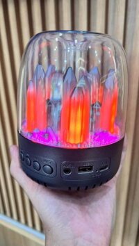 Loa Bluetooth Earise T9 – đèn RGG dạng thạch anh siêu đẹp