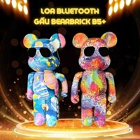 Loa Bluetooth Gấu Bearbrick Nghe Nhạc, Loa Gấu Mini B5 Màu Sắc Sang Chảnh Mẫu Mới 2022
