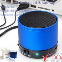 loa bluetooth giá rẻ loa di dong loa mini -bộ Loa Bluetooth S10  không gian thưởng thức âm nhạc âm thanh bass trầm và mạnh Có thể cắm thẻ nhớ trực tiếp vào loa để nghe nhạc Bh uy tín