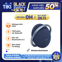 Loa Bluetooth Harman Kardon Onyx Studio 7 Màu Đen - Hàng Chính Hãng - Màu xanh dương