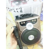 Loa bluetooth hát karaoke ,trợ giảng ,du lịch xách tay BL JHW-802 tặng kèm Micro