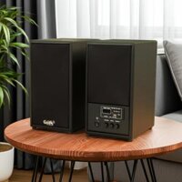 Loa bluetooth HIFI GS51 Pro 5 - đúng chuẩn HIFI, công suất 120w, Bass 4 inch, treble 2 inch, bluetooth 5.0, cổng rca, khe usb, thiết kế loa thùng gỗ cao 31.5 cm, rộng 17.5 cm, sâu 24 cm.