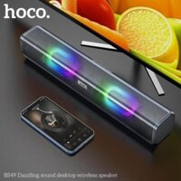 Loa Bluetooth HOCO BS49 Loa Đèn Led, Âm Thanh Siêu Hay, Bass Sâu Dùng Cho Tivi, Máy Tính, Điện Thoại - Bảo Hành 12 Tháng
