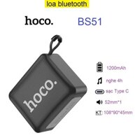 Loa bluetooth Hoco BS51 loa di động nhỏ gọn kết nối với điện thoại laptop chân sạc Type C