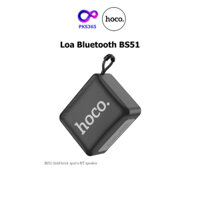 Loa bluetooth Hoco BS51, loa mini để bàn hỗ trợ khe cắm thẻ nhớ, usb, âm thanh vòm 3D