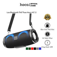 Loa Bluetooth Hoco HC12 Với Thiết Kế Nhỏ Gọn Nên Dễ Dàng Mang Đi Khắp Nơi, Âm Thanh Mạnh Mẽ , Đèn Led Sống Động