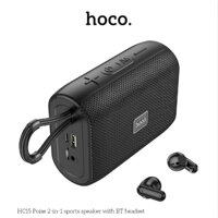 Loa Bluetooth Hoco HC15 Kết Hợp Tai Nghe Pin 3H, Công Suất 5W Bảo Hành Chính Hãng 12 Tháng