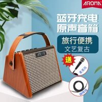 loa bluetooth huawei Loa đàn guitar acoustic Anoma Bakelite âm thanh Bluetooth có thể sạc lại di động chơi và hát AG15 vuông nhảy loa marshall stanmore 3