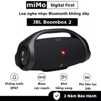 Loa Bluetooth JBL Boombox 2 Mới Nhất - Âm Thanh Siêu Bass Cực Mạnh Chống Nước IPX7 Loa Karaoke Công Suất Cực Lớn 80W...
