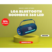 Loa Bluetooth JBL Boombox 360 LED Âm Thanh Siêu Trầm Sống Động - Đèn LED Đổi Màu Cực Chất, Pin Khủng, Kết Nối Đa Năng.